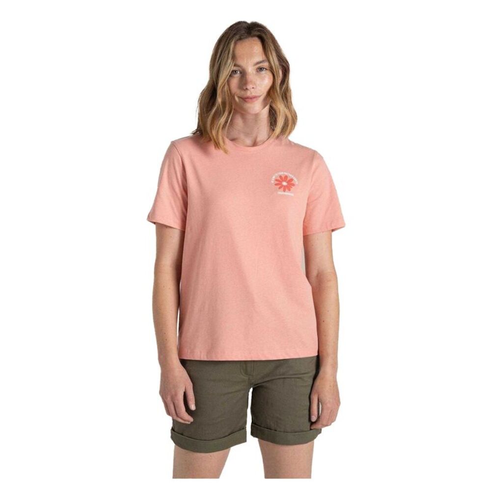 Craghoppers Womens/Ladies Malibo Daisy Performance T-Shirt / Sunset Haze